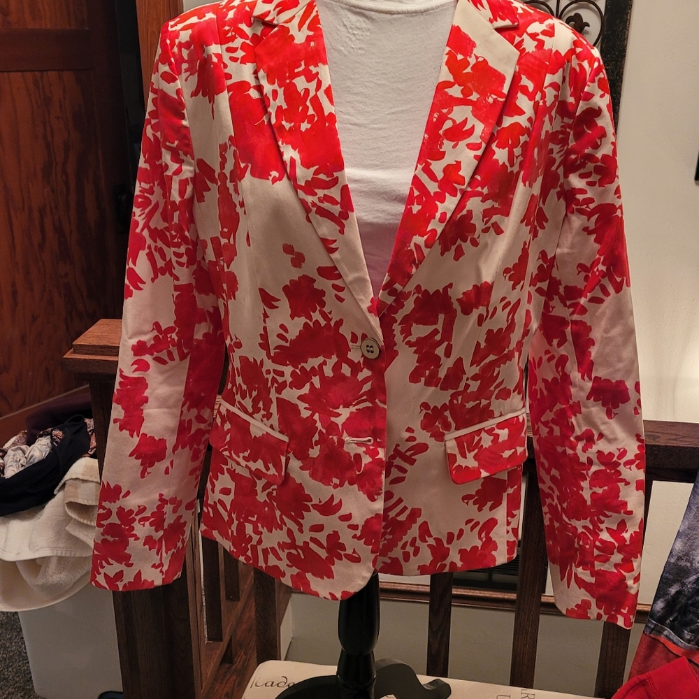 Floral Blazer